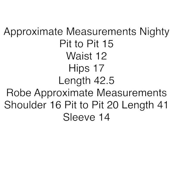 Nighty And Robe Set Vintage 60s Kayser Womens Pink Beautiful Sexy Size 32 S - Picture 11 of 11